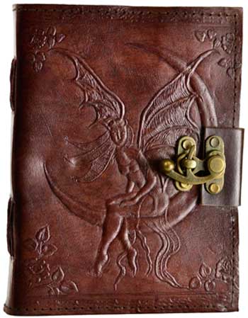 Fairy Moon leather w/ latch (image for) Fairy Moon leather w/ latch