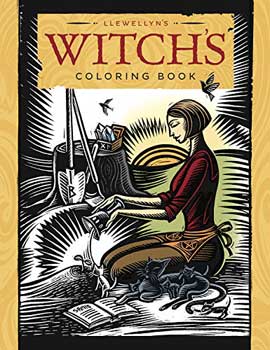 Witch's coloring book (image for) Witch's coloring book