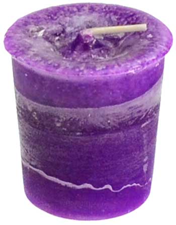 Crown Chakra votive (image for) Crown Chakra votive