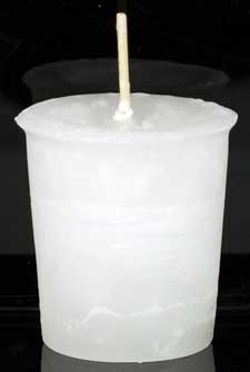 Spirit Herbal votive - white (image for) Spirit Herbal votive - white