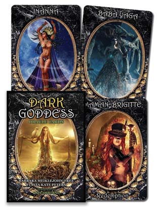 Dark Goddess oracle by Meiklejohn-Free & Peters (image for) Dark Goddess oracle by Meiklejohn-Free & Peters