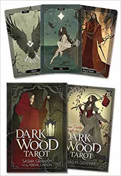 Dark Wood tarot deck & book by Graham & Larson (image for) Dark Wood tarot deck & book by Graham & Larson