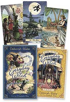Everyday Witch tarot deck & book by Deborah Blake (image for) Everyday Witch tarot deck & book by Deborah Blake