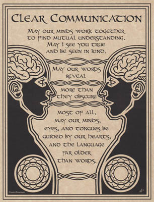 Prayer for Clear Communication (image for) Prayer for Clear Communication
