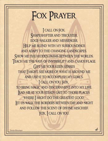 Fox Prayer (image for) Fox Prayer