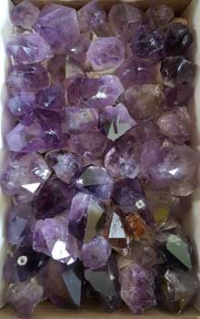 Flat of Amethyst Points (image for) Flat of Amethyst Points