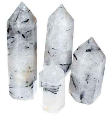 2 1/2"+ Quartz, Black Rutilated (image for) 2 1/2"+ Quartz, Black Rutilated
