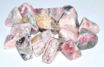 1 lb Rhodochrosite tumbled stones (image for) 1 lb Rhodochrosite tumbled stones
