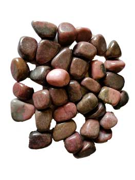1 Lb Rhodonite tumbled (image for) 1 Lb Rhodonite tumbled