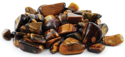 1 Lb Tiger Eye tumbled (image for) 1 Lb Tiger Eye tumbled