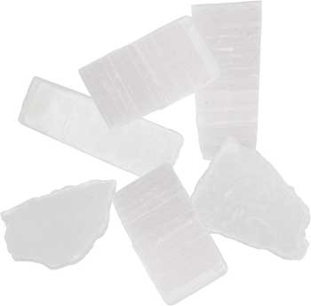 Selenite mini cubes 20 pk (image for) Selenite mini cubes 20 pk