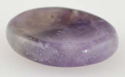 Amethyst worry stone (image for) Amethyst worry stone