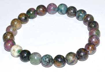 8mm Apatite, Ruby bracelet (image for) 8mm Apatite, Ruby bracelet