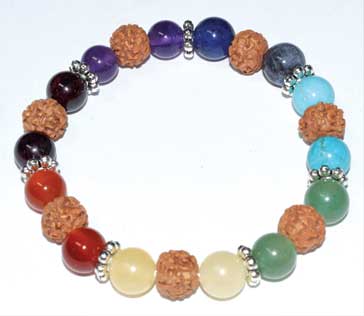 8mm Chakra & Rudraksha (image for) 8mm Chakra & Rudraksha
