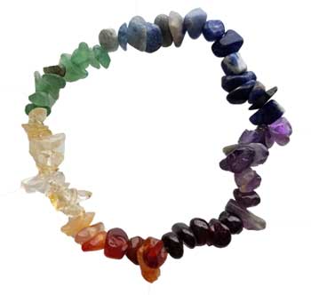 7 Chakra chip bracelet (image for) 7 Chakra chip bracelet