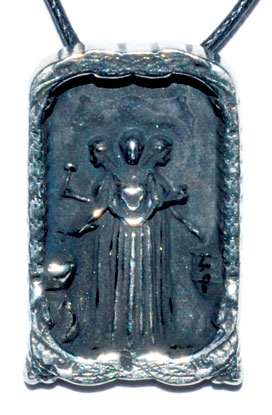Saint Brigid pewter (image for) Saint Brigid pewter