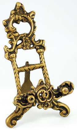 Brass Scrying Mirror holder (image for) Brass Scrying Mirror holder