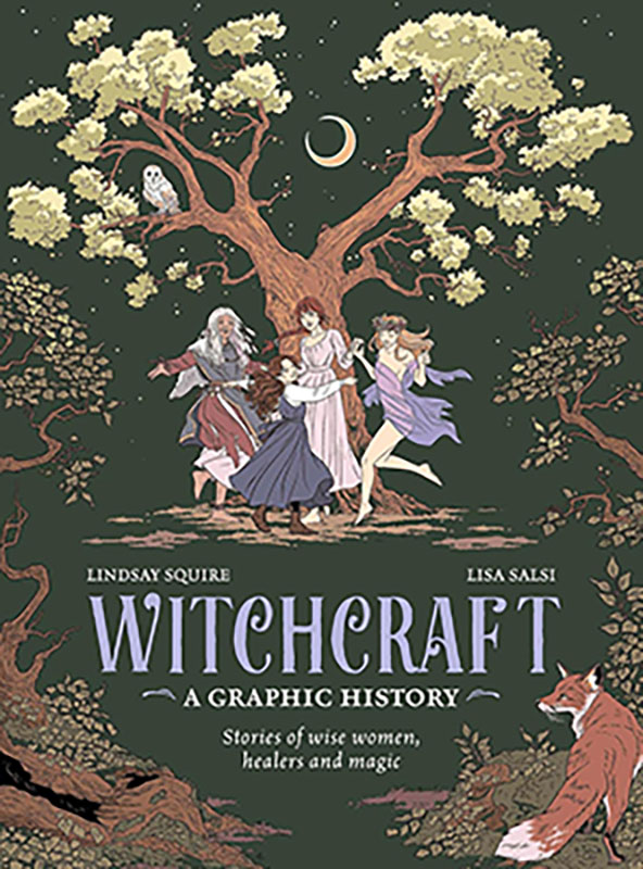 Witchcraft, Graphic History (hc) by Squire & Salsi (image for) Witchcraft, Graphic History (hc) by Squire & Salsi