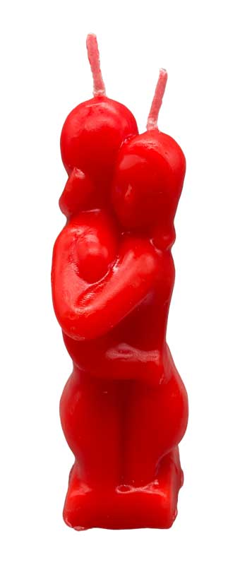 5" Red Lovers candle (image for) 5" Red Lovers candle