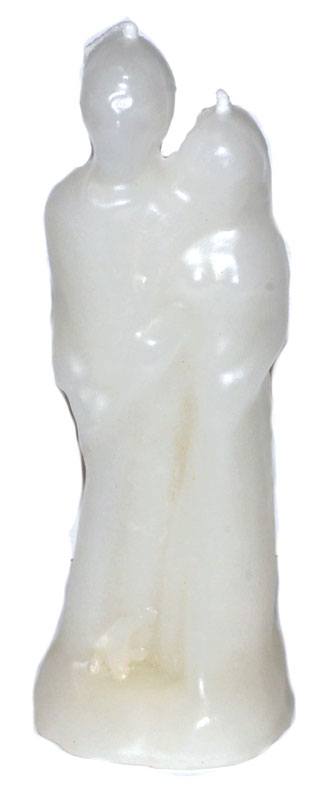 6" Marriage White candle (image for) 6" Marriage White candle