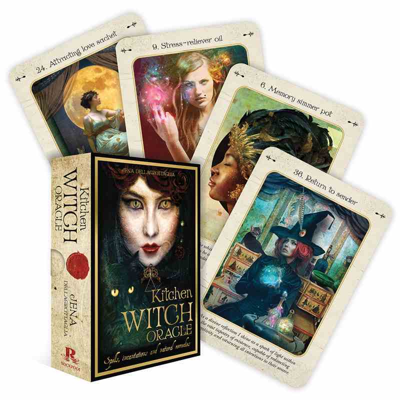 Kitchen Witch oracle by Jena Dellagrottaglia (image for) Kitchen Witch oracle by Jena Dellagrottaglia