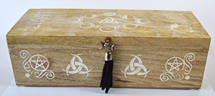 10"x4"x 3" Moon Phases box (image for) 10"x4"x 3" Moon Phases box