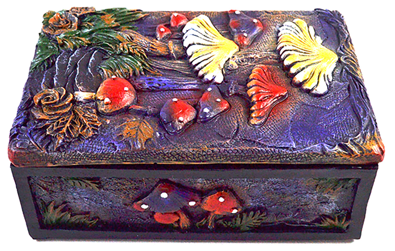 3 3/4"x 5 1/2" Mushroom Garden box (image for) 3 3/4"x 5 1/2" Mushroom Garden box