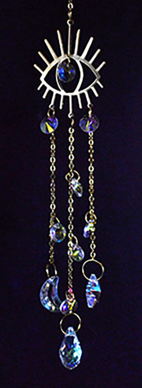 12" Evil Eye sun catcher (image for) 12" Evil Eye sun catcher
