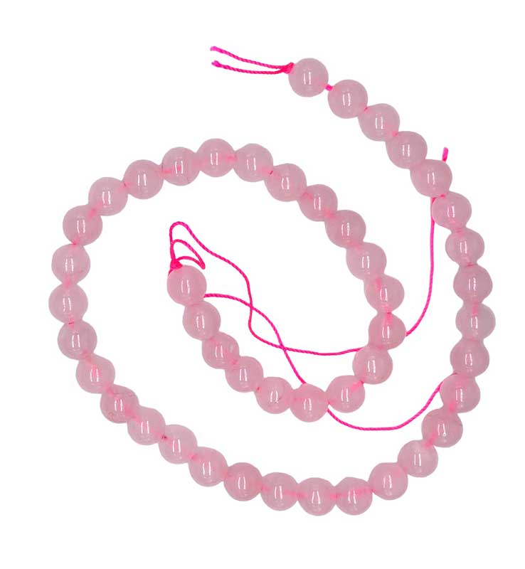 8mm Rose Quartz beads (image for) 8mm Rose Quartz beads