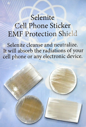 EMF Protection Selenite (set of 4) (image for) EMF Protection Selenite (set of 4)