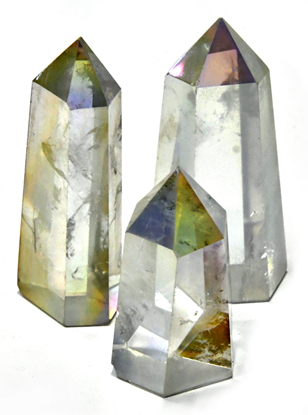 1 1/2 +" Angel Aura qtz point (image for) 1 1/2 +" Angel Aura qtz point