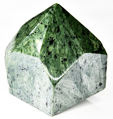 Dargi Jade top polished point (image for) Dargi Jade top polished point