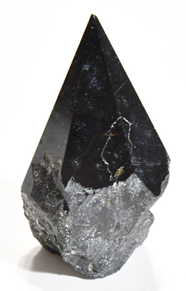 Black Tourmaline top polished point (image for) Black Tourmaline top polished point