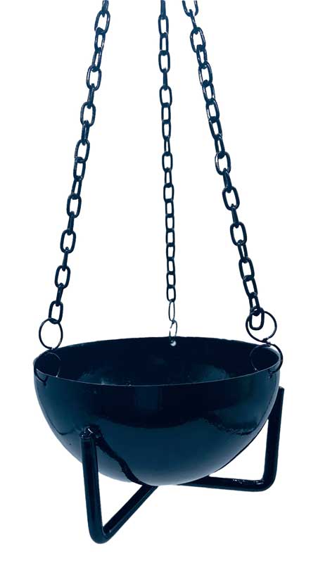 3 1/2" Hanging incense burner (image for) 3 1/2" Hanging incense burner