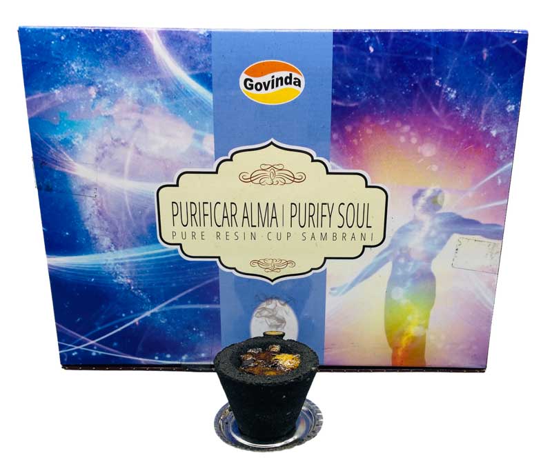 (set of 12) Purify Soul charcoal dhoop cup (image for) (set of 12) Purify Soul charcoal dhoop cup