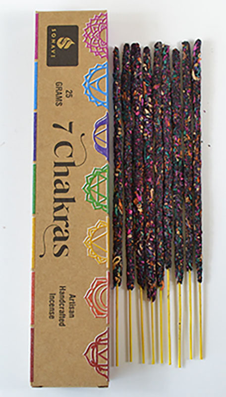 25gm 7 Chakra incense stick sonavi (image for) 25gm 7 Chakra incense stick sonavi