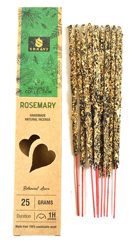 25gm Rosemary incense stick sonavi (image for) 25gm Rosemary incense stick sonavi