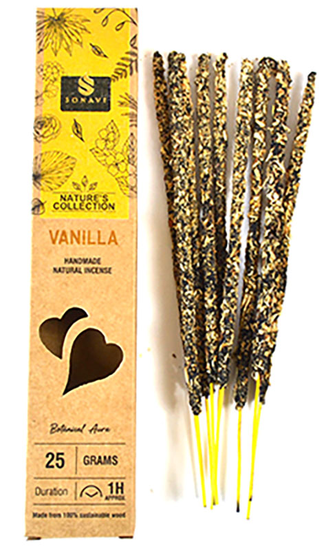 25gm Vanilla incense stick sonavi (image for) 25gm Vanilla incense stick sonavi