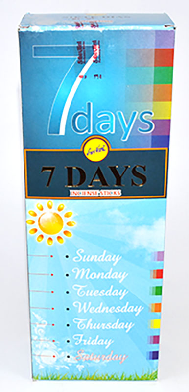 (box of 6) 7 Days sree vani stick (image for) (box of 6) 7 Days sree vani stick