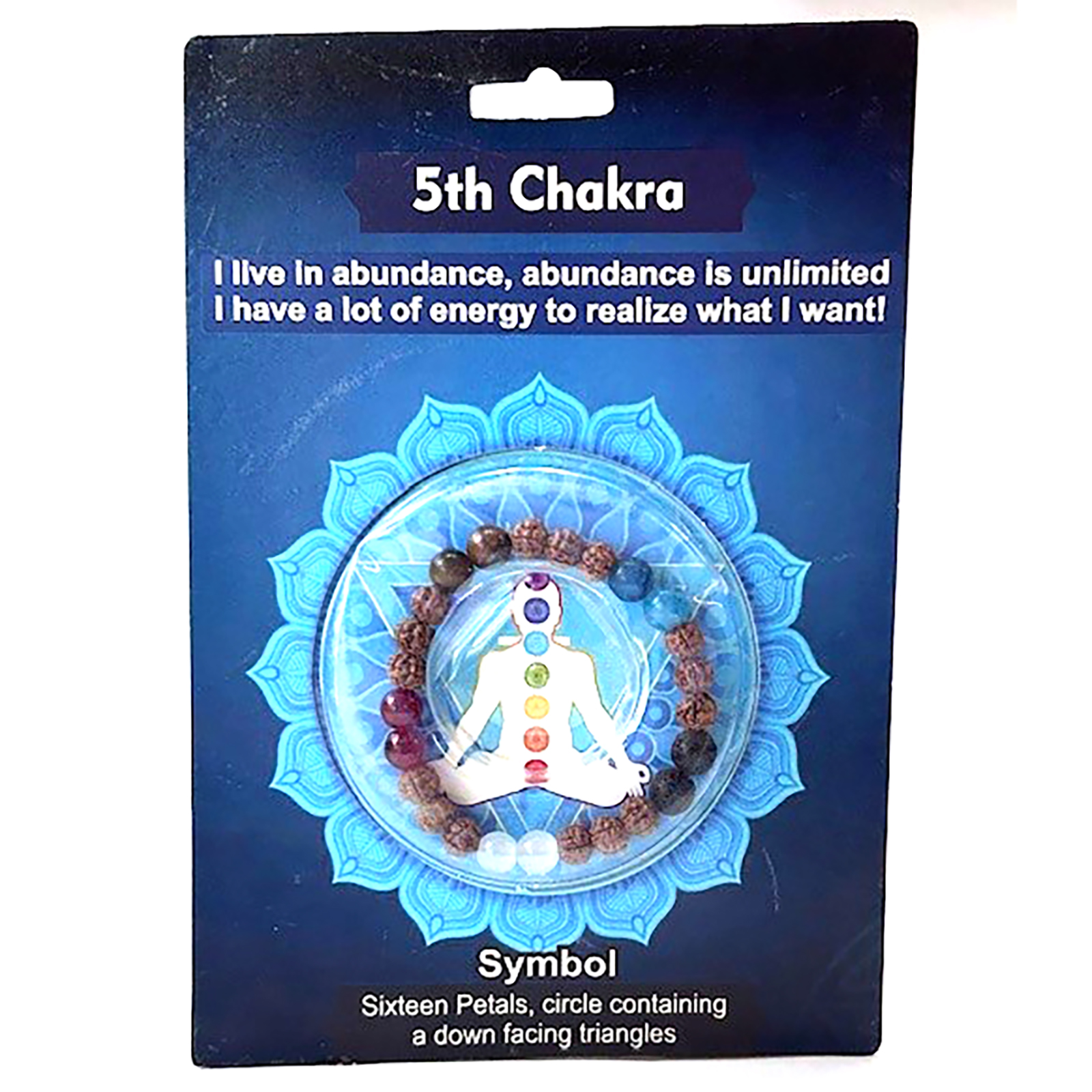 5th Chakra Rudraksha bracelet (image for) 5th Chakra Rudraksha bracelet