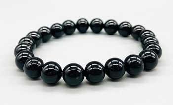 8mm Black Tourmaline bracelet (image for) 8mm Black Tourmaline bracelet