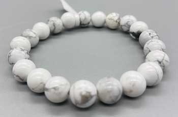 8mm Howlite bracelet (image for) 8mm Howlite bracelet