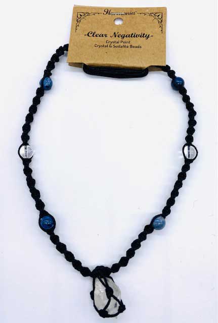 Net Necklace Clear Negativity (image for) Net Necklace Clear Negativity