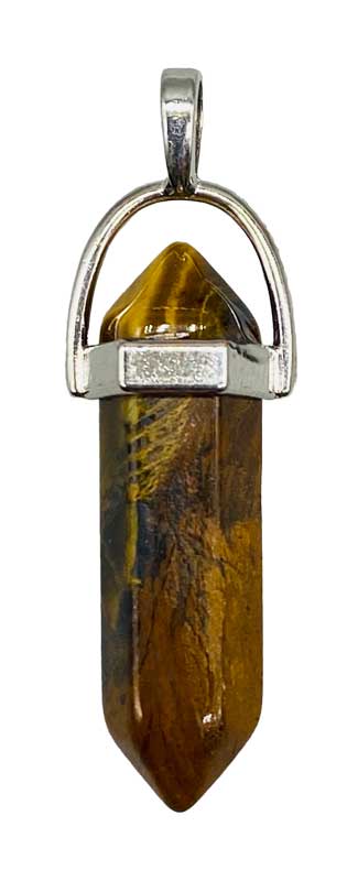 Tiger Eye double terminated (image for) Tiger Eye double terminated