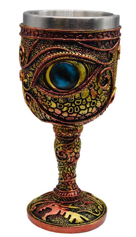6 1/2" Eye of Dragon chalice (image for) 6 1/2" Eye of Dragon chalice
