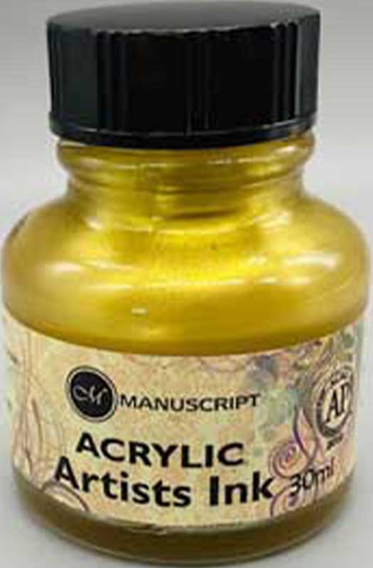Gold ink 1 oz (image for) Gold ink 1 oz