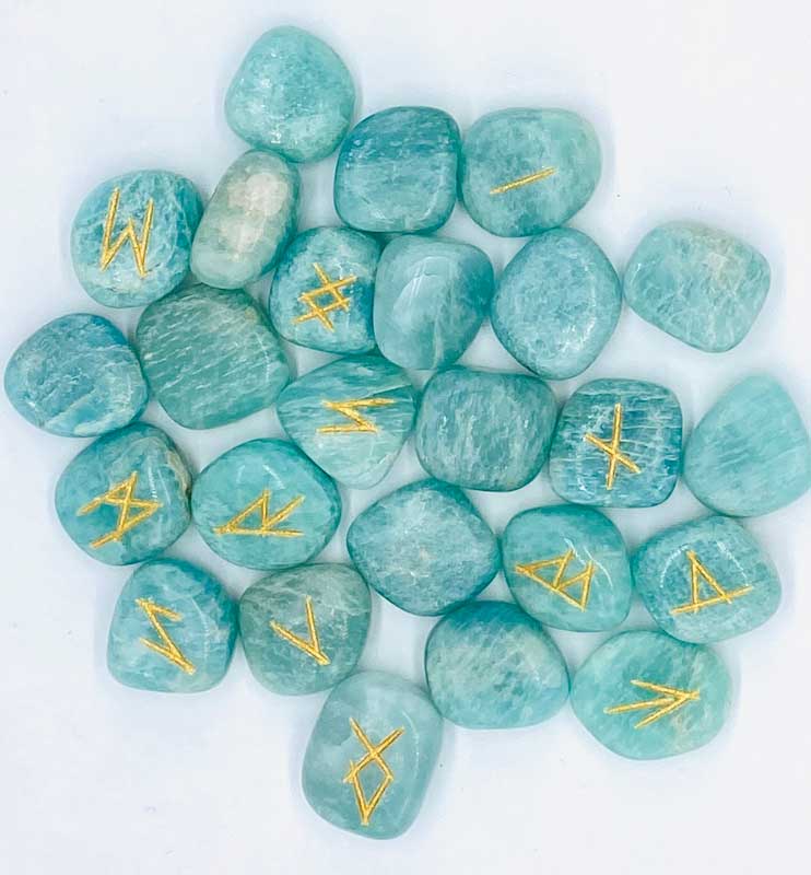 Amazonite rune set (image for) Amazonite rune set